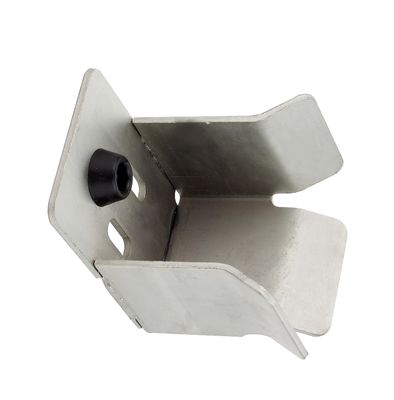 Aluminiowe automatyczne łapacze do bram Zamki do bram przesuwnych Zestaw wsporników końcowych Ograniczniki 130 mm