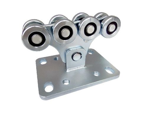 Małe koło bramy wspornikowej Heavy Duty Steel Rolling Cantilever System 8 kół