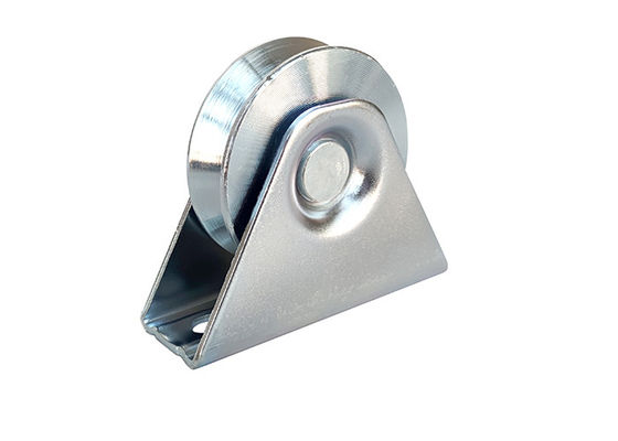 Stalowe kółko do bram przesuwnych z rowkiem V Q235 Metal 38mm - 200mm