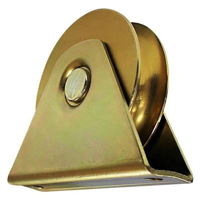 Stalowe rolki przesuwne 3,15 &quot;80 Mm Drzwi pojedyncze łożyska
