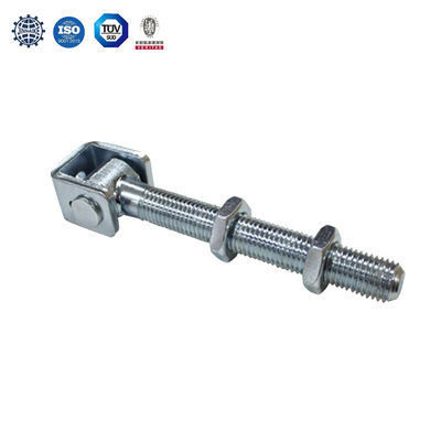 Stalowe zawiasy do drzwi ocynkowanych Q235 M12 M14 M16 M18 M20 M24 Regulowane