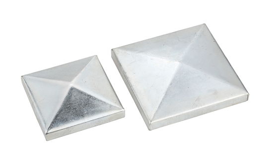 5 &quot;4&quot; 2 &quot;2,5&quot; 3 &quot;Okrągłe nakładki na słupki ogrodzeniowe Metalowe stalowe nakładki ogrodzeniowe na słupki końcowe