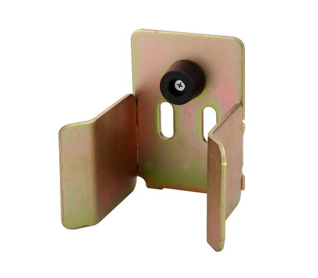 Aluminiowe automatyczne łapacze do bram Zamki do bram przesuwnych Zestaw wsporników końcowych Ograniczniki 130 mm