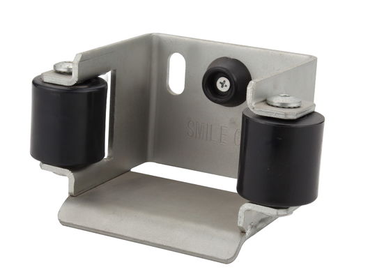 Aluminiowe automatyczne łapacze do bram Zamki do bram przesuwnych Zestaw wsporników końcowych Ograniczniki 130 mm