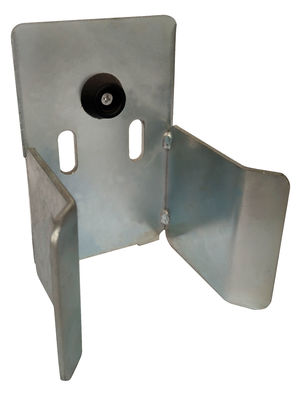 Aluminiowe automatyczne łapacze do bram Zamki do bram przesuwnych Zestaw wsporników końcowych Ograniczniki 130 mm