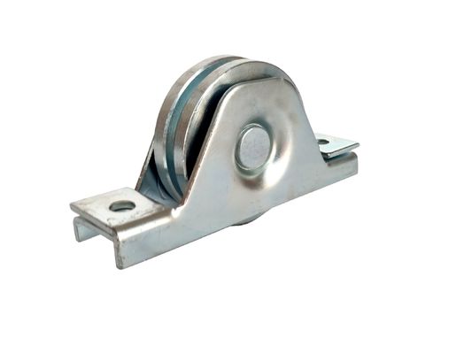 Koła do drzwi przesuwnych 4 &amp;#39;&amp;#39; 101,6 mm stalowe dolne koła z rowkiem w kształcie litery V z łożyskiem 6202;