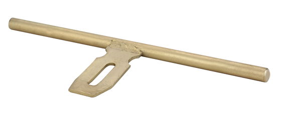 Wewnętrzna rygiel do drzwi przesuwnych wpuszczana chrom 6" 140mm