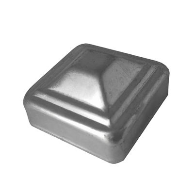4,5 cala X 4,5 cala 7x7 8x8 4x4 Kwadratowe stalowe nakładki na słupki Plastikowa osłona kolumny