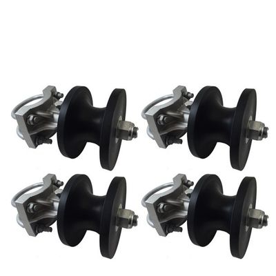 158mm Ogrodzenie z ogniwami łańcuchowymi Rolowane koło gąsienicowe Heavy Duty