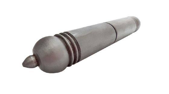 19x110 Zawias z okrągłym łbem w kolorze własnym Zawias spawalniczy z litej stali ze stalową kulką do drzwi skrzydłowych