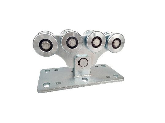 Małe koło bramy wspornikowej Heavy Duty Steel Rolling Cantilever System 8 kół