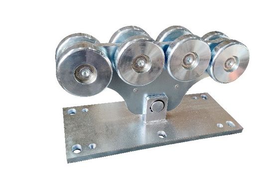Małe koło bramy wspornikowej Heavy Duty Steel Rolling Cantilever System 8 kół