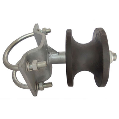 6 &quot;Kwadratowy słupek X 2&quot; Nylonowe rolki do bram wspornikowych do kwadratowych bram z ogniwami rurowymi