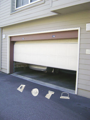 200x42 Rolling Shutter Brama Akcesoria do skrzynek Zestawy stalowe