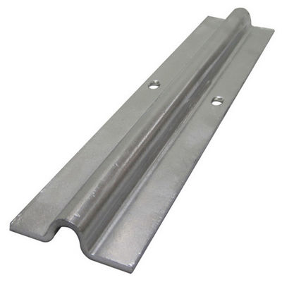 R8 R10 Groove Stal ocynkowana Brama przesuwna Tor Sprzęt Szyna Okrągły Bar Brama Tor o grubości 3,5 mm