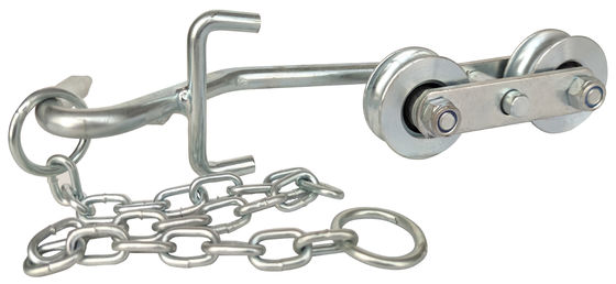 Kulkowe łożysko kulkowe Bananowa rolka kolejki linowej z łańcuchem Heavy Duty Hardware