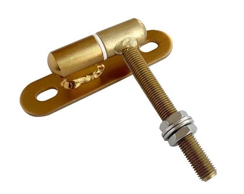 M16 Bolt On Garden Czarny regulowany zawias osprzętu Heavy Duty do stalowej bramy skrzydłowej