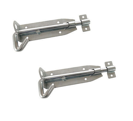 Zasuwa do drzwi przesuwnych lufy 2 Bolt Aluminiowa rygiel do drzwi przesuwnych Blokada zamka Padbolt Outdoor