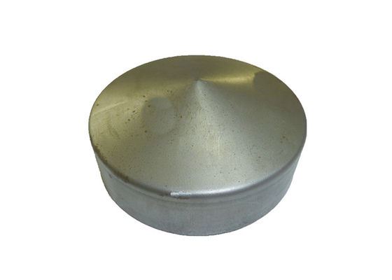 Dekoracyjne 90 mm 6-calowe okrągłe nasadki ogrodzeniowe 2,75 &quot;metalowe