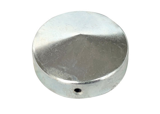 Dekoracyjne 90 mm 6-calowe okrągłe nasadki ogrodzeniowe 2,75 &quot;metalowe