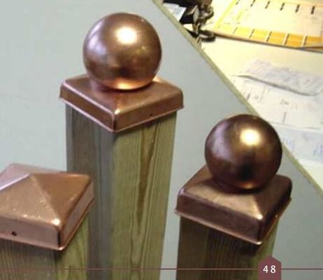 2 cale 2,5 &quot;3 1/2&quot; żelazne piramidy ogrodzeniowe na słupkach 6x6 7x7 4x4 5x5 8 X 8 z otworami
