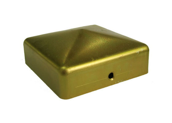2 cale 2,5 &quot;3 1/2&quot; żelazne piramidy ogrodzeniowe na słupkach 6x6 7x7 4x4 5x5 8 X 8 z otworami