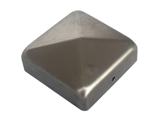 2 cale 2,5 &quot;3 1/2&quot; żelazne piramidy ogrodzeniowe na słupkach 6x6 7x7 4x4 5x5 8 X 8 z otworami