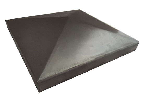 Żelazne 1 &quot;1 2&quot; 3 &quot;Kwadratowe nasadki ogrodzeniowe 100 X 100 mm 115 mm 120 mm bez otworów