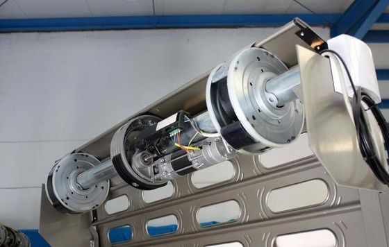 200mm nylonowe pudełko ze sprężyną kulową do automatycznych drzwi roletowych w kolorze srebrnym