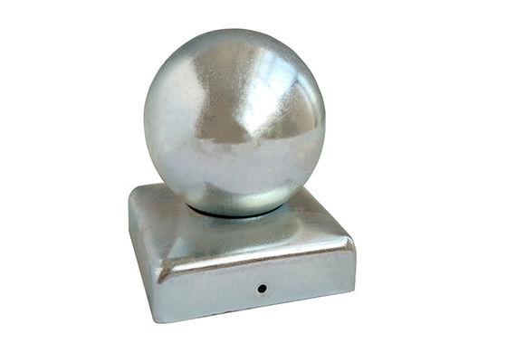 100x100 10cmx10cm Końcowe okrągłe żelazne metalowe nakładki na słupki do ogrodzenia