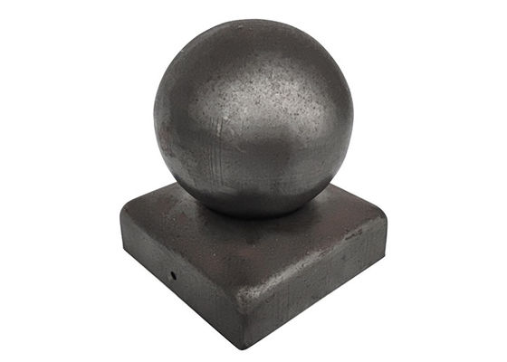 100x100 10cmx10cm Końcowe okrągłe żelazne metalowe nakładki na słupki do ogrodzenia