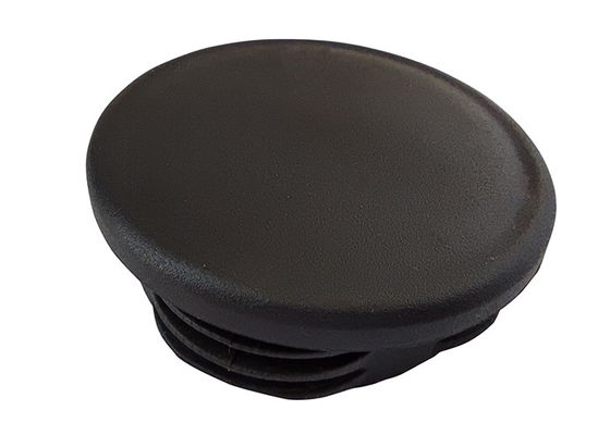 75mm 90mm 6-calowe 8-calowe okrągłe nasadki ogrodzeniowe z czarnego plastiku