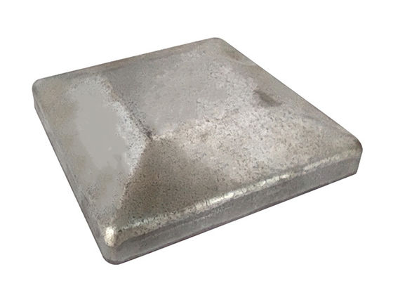 1,5 cala 2 1/2 cala 1 1/2 &quot;kwadratowe metalowe nakładki na słupki 5 X 5 3 X 3 4 X 4 z szyjką