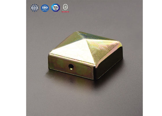 1,5 cala 2 1/2 cala 1 1/2 &quot;kwadratowe metalowe nakładki na słupki 5 X 5 3 X 3 4 X 4 z szyjką