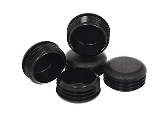75mm 90mm 6-calowe 8-calowe okrągłe nasadki ogrodzeniowe z czarnego plastiku