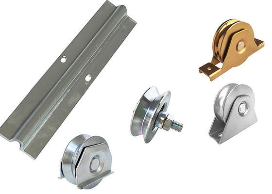 Heavy Duty Teleskopowe żelazko 5m Przesuwna brama torowa Sprzęt U Groove Jnk Hardware Kit