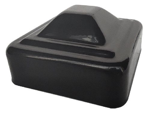 2 &amp;#39;&amp;#39; 3 &quot;4&quot; Kwadratowe nasadki ogrodzeniowe 115mm 135mm 150mm Powlekane proszkowo czarne anty-Uv