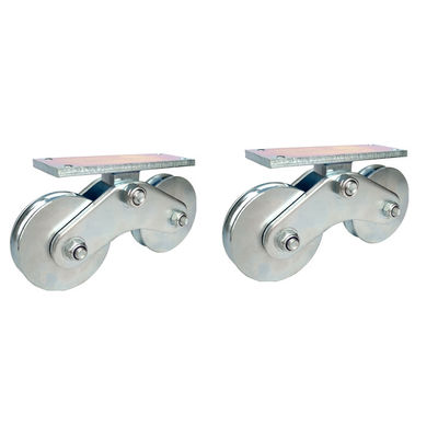Koło rolkowe przesuwne ze stali nierdzewnej V Groove 3 cale Heavy Duty