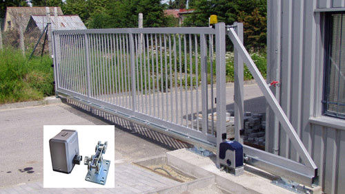 Elektryczne wspornikowe automatyczne bramy przesuwne Heavy Duty