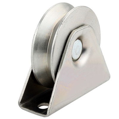 Stalowe kółko do bram przesuwnych z rowkiem V Q235 Metal 38mm - 200mm