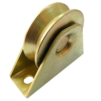 Stalowe kółko do bram przesuwnych z rowkiem V Q235 Metal 38mm - 200mm