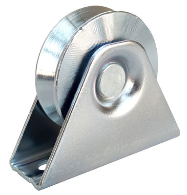 Stalowe kółko do bram przesuwnych z rowkiem V Q235 Metal 38mm - 200mm