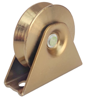 Stalowe kółko do bram przesuwnych z rowkiem V Q235 Metal 38mm - 200mm