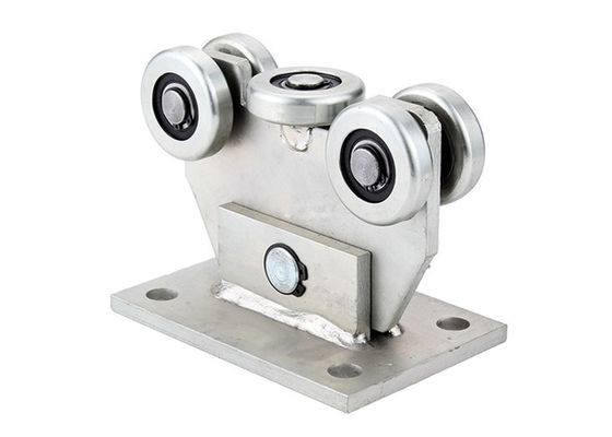 Żelazny zestaw kół wózka jezdnego Q235 ze wspornikiem System Heavy Duty