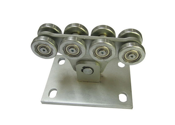 48mm wspornikowe kółka do bram przesuwnych 8 wózków Heavy Duty